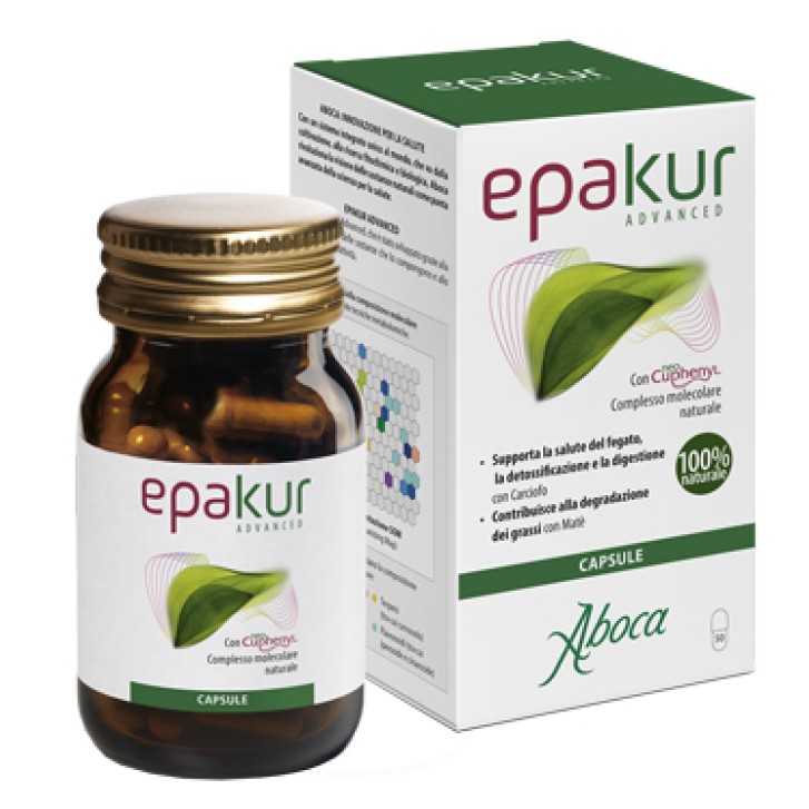 Aboca Epakur Advanced integratore alimentare 50 capsule