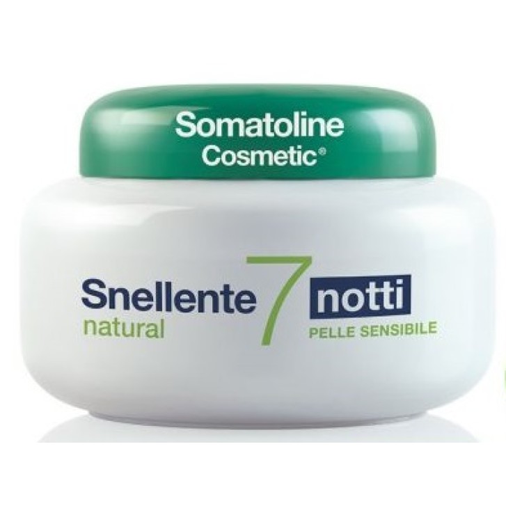 Somatoline Cosmetic Snellente 7 Notti Natural Gel-Crema Pelli Sensibili 400 ml