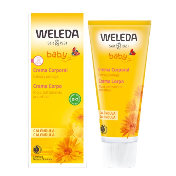 Weleda Baby Calendula Crema per il Corpo Protettiva tubetto 75 ml