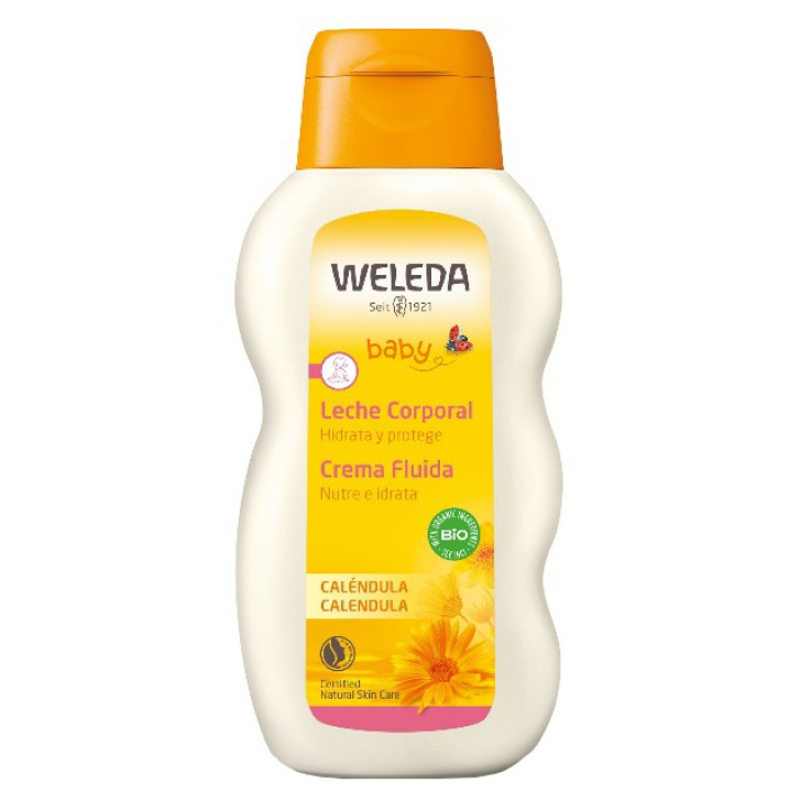 Weleda Crema Fluida alla Calendula 200 Ml