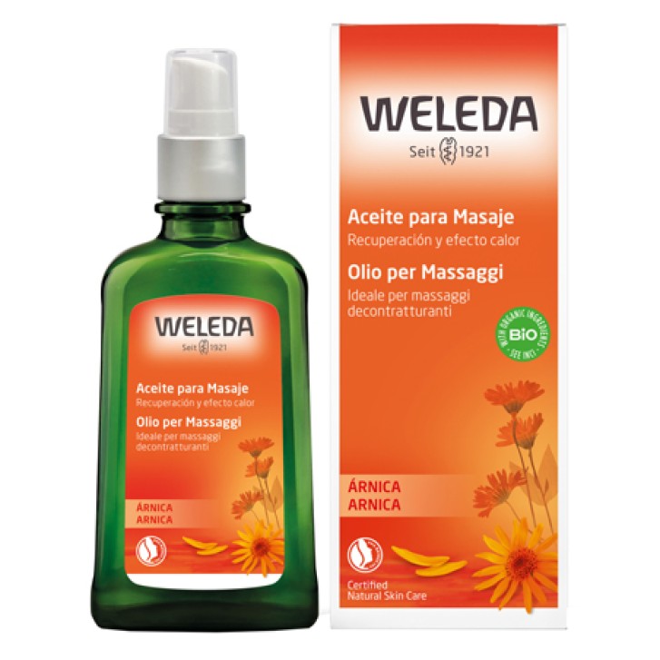 Weleda Olio per Massaggi  all'Arnica 100 Ml