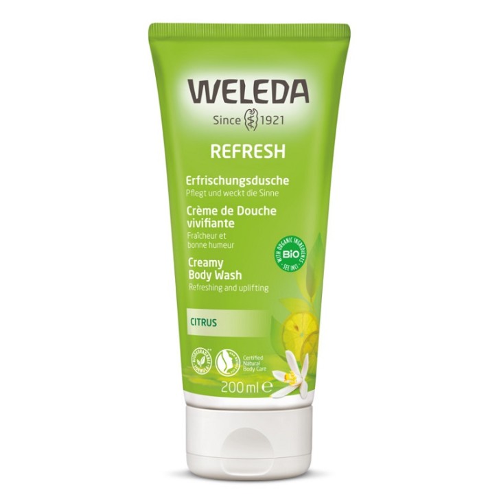 Weleda Gel Doccia Cremosa al Limone tubo 200 ml