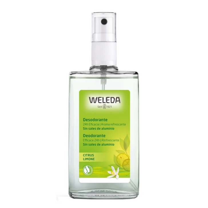 Weleda Deodorante Spray al Limone 100 Ml