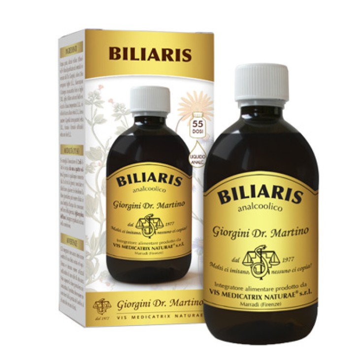 Giorgini Biliaris Liquido Analcolico integratore fegato 500ml