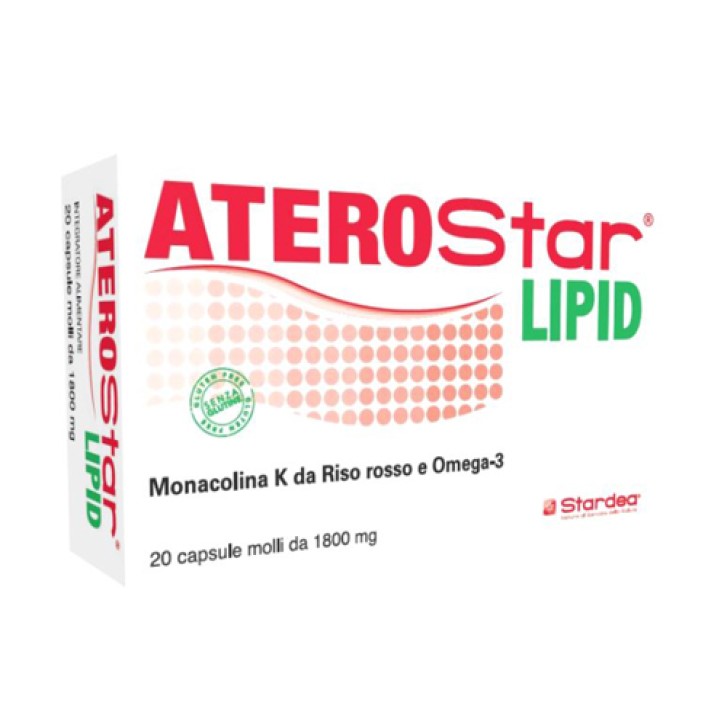 Aterostar Lipid integratore per il benessere cardiovascolare 20 Capsule