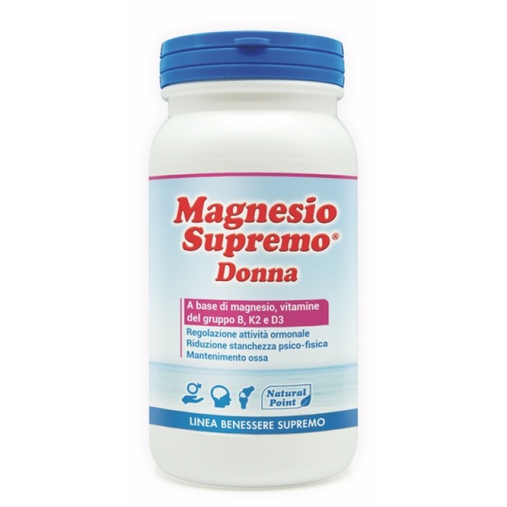 Natural Point Magnesio Supremo donna integratore di magnesio e vitamine 150 gr