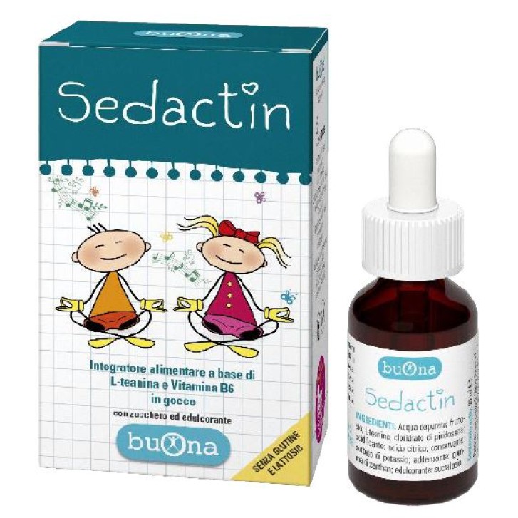 Buona Sedactin Integratorre per Bambini Stanchezza e Affaticamento 20 ml