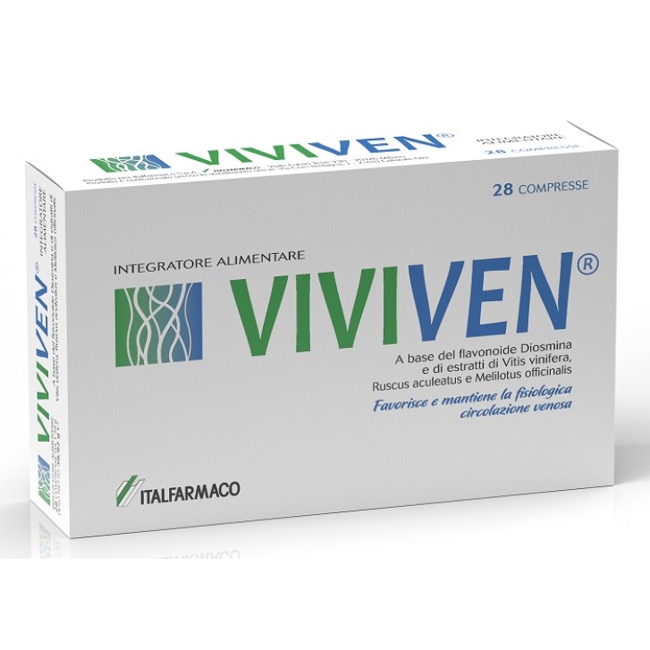 Viviven Integratore per il microcircolo 28 compresse