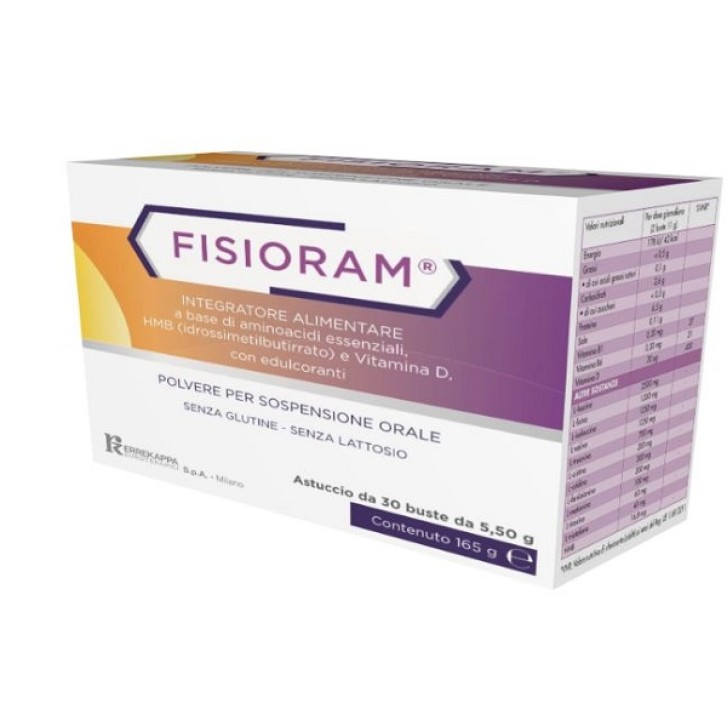 Fisioram integratore a base di Aminoacidi 30 bustine