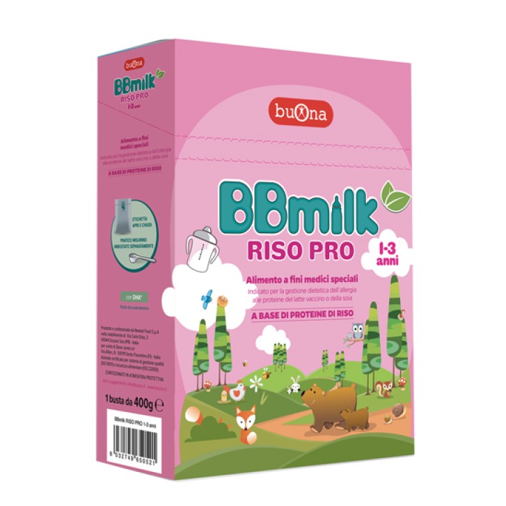 BBMILK RISO PRO 1-3 anni 400 gr