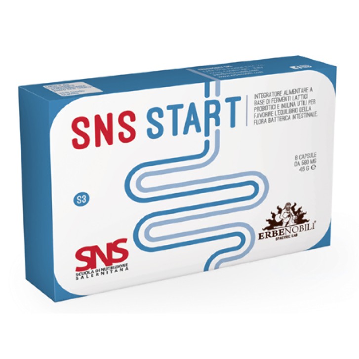 SNS START Integratore per la flora intestinale 8 compresse