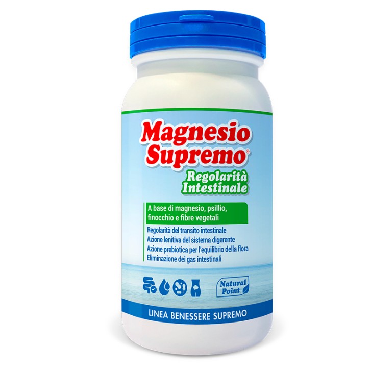 Natural Point Magnesio Supremo Integratore per la regolarit intestinale 150 gr