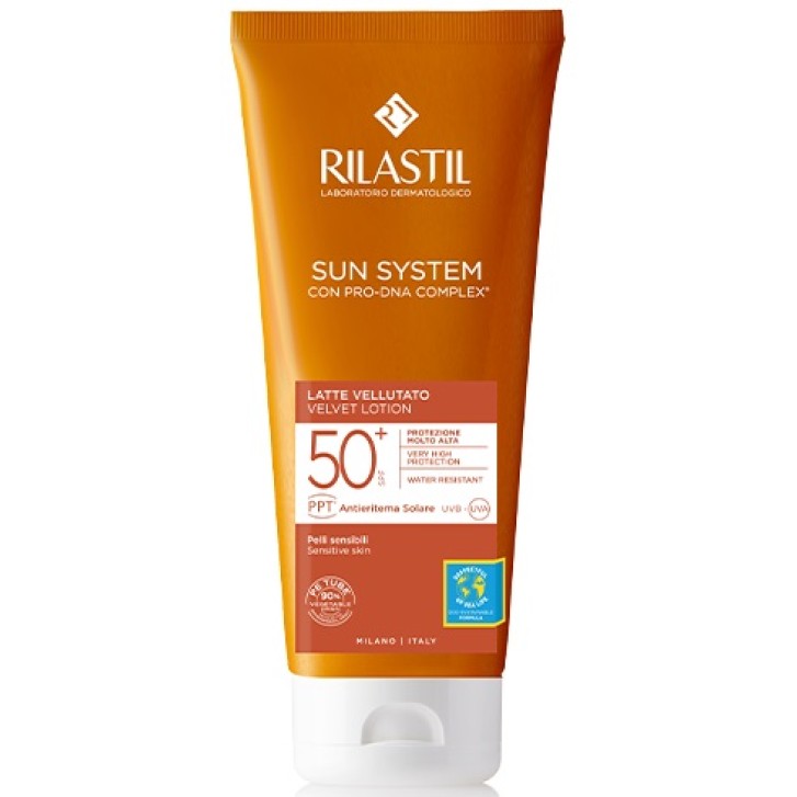 Rilastil Sun System Latte solare per il corpo Spf 50+  200 ml