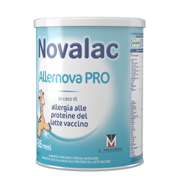 Novac Allernova Pro latte in polvere 400 gr