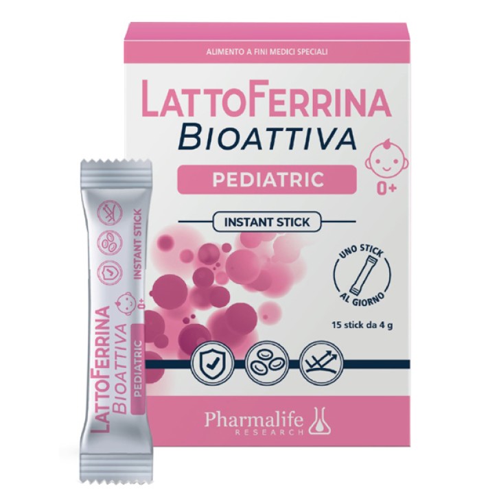 Lattoferrina Bioattiva PEDIATRIC integratore alimentare 15 stick