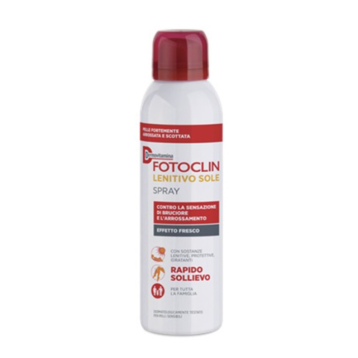 Dermovitamina Fotoclin Spray Lenitivo dopo Sole 100 Ml