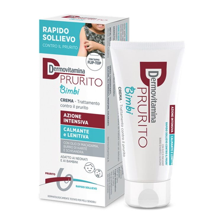 Dermovitamina Prurito Bimbi crema lenitiva per neonati 30 Ml