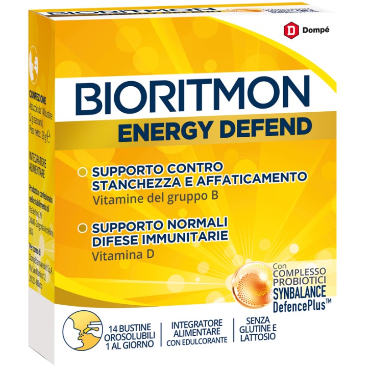 Bioritmon Energy Defend integratore di vitamina B 14 bustine