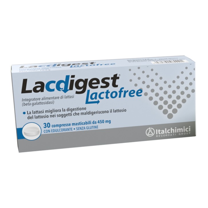 LACDIGEST LACTOFREE Integratore alimentare 30 compresse masticabili