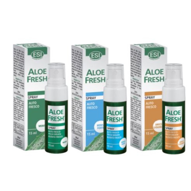 Esi Aloe Fresh Spray alito fresco - Flacone da 15 Ml