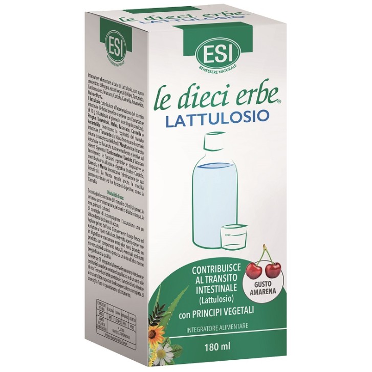 Esi Le dieci erbe Lattulosio per il transito intestinale 180 ml