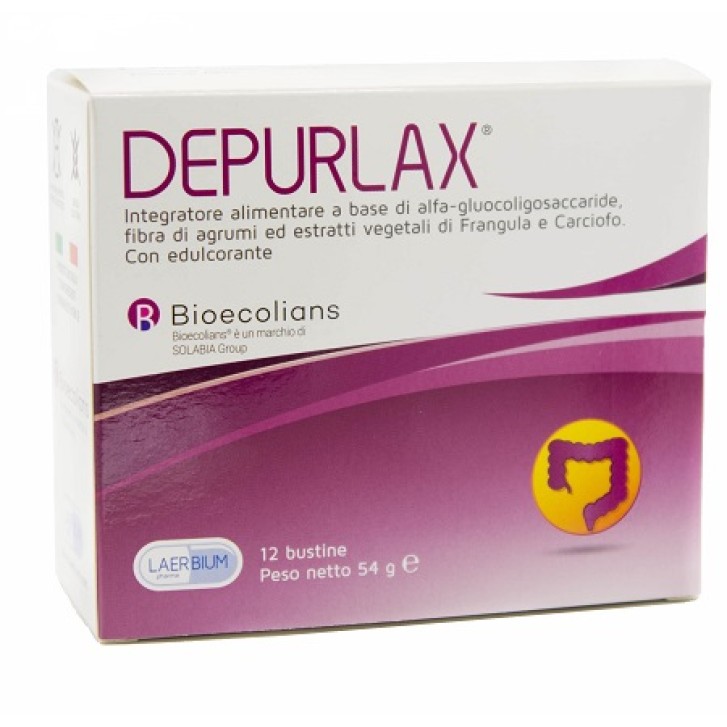 Depurlax Integratore per l'equilibrio della flora Intestinale 12 bustine