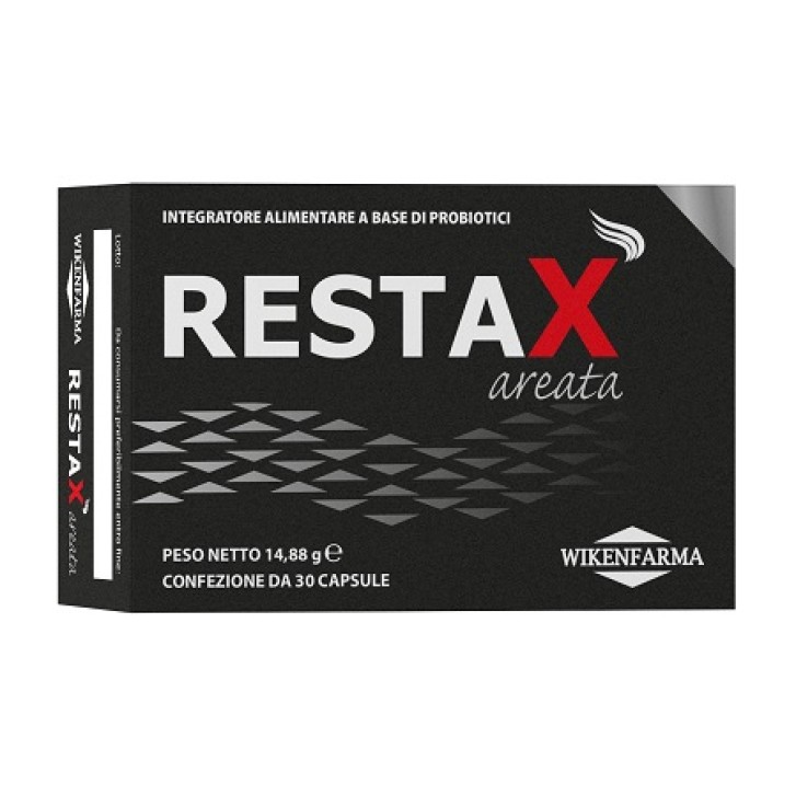 Restax Areata integratore per l'equilibrio della flora intestinale 30 capsule