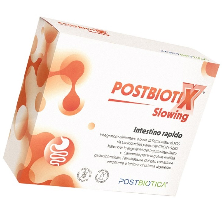 Postbiotix Slowing integratore contro la diarrea 14 bustine