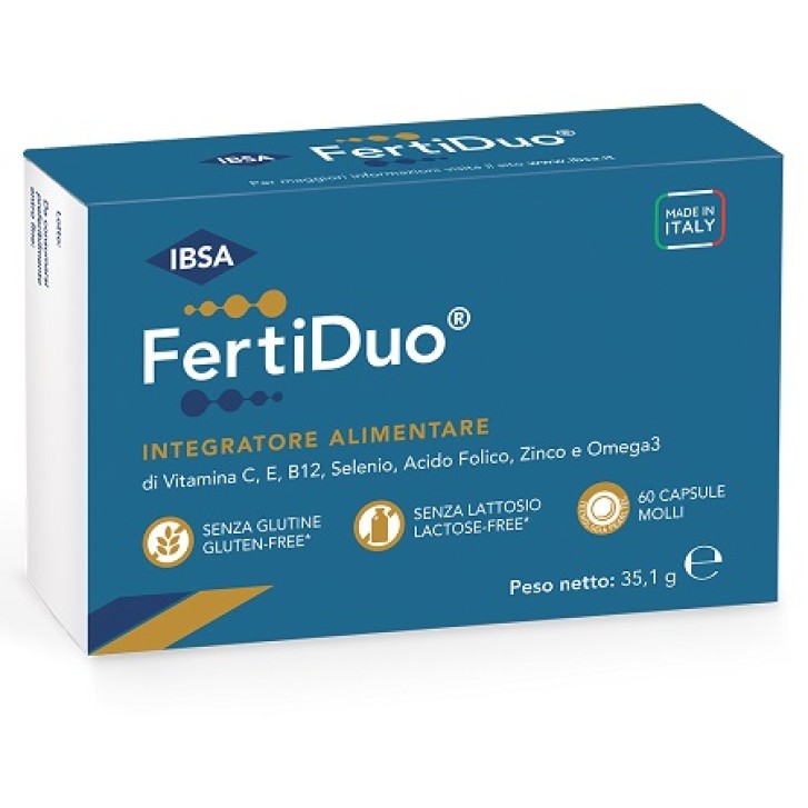 Fertiduo Integratore per la fertilit maschile 60 capsule