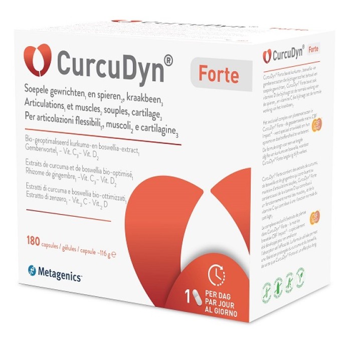 Curcudyn Forte Integratore per Ossa e Articolazioni 180 capsule