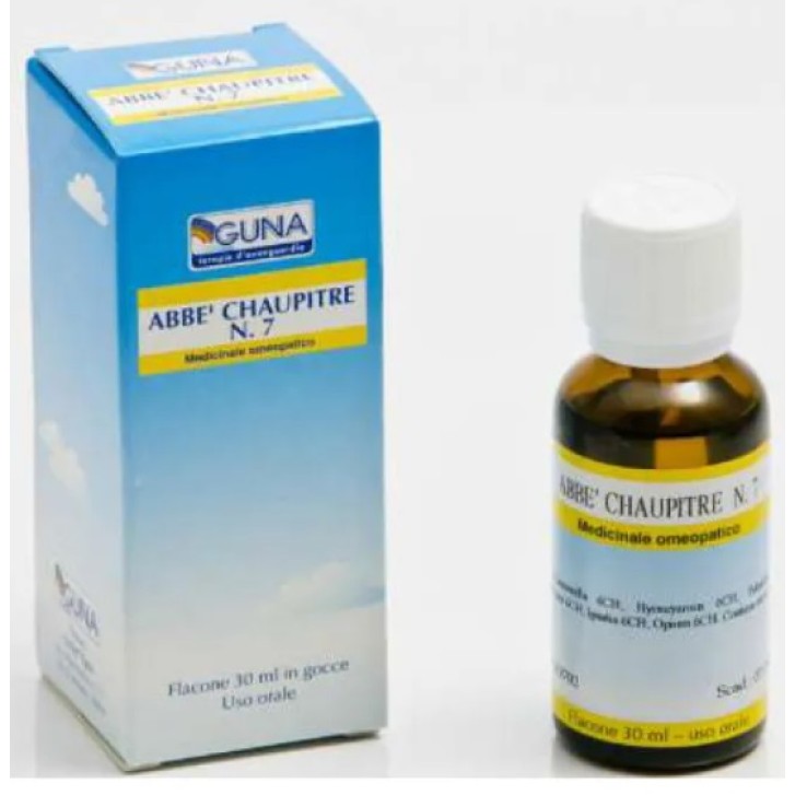 Guna Abbe chaupitre 7 medicinale omeopatico gocce 20 ml