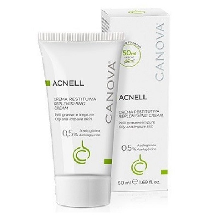 Canova Acnell Crema restitutiva per pelli grasse 50 ml