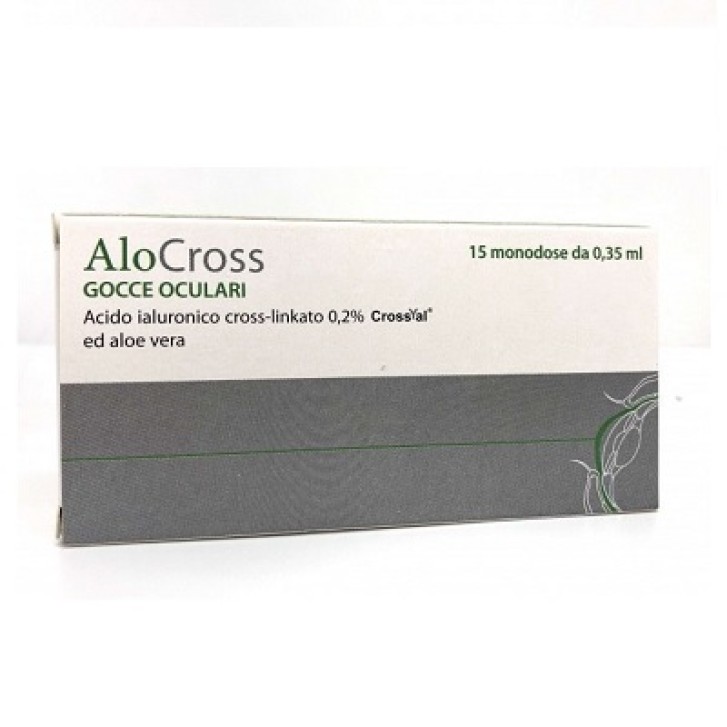 Alocross gocce oculari monodose 15 pezzi da 35 Ml