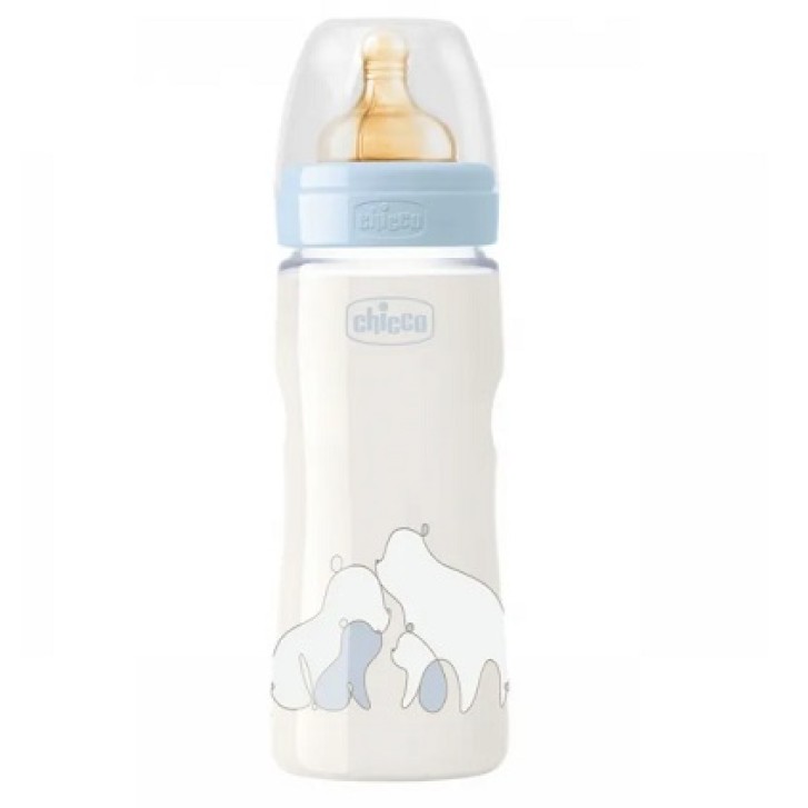 Chicco Biberon Original Touch bimbo tettarella in caucciu'   4 mesi + 330 ml