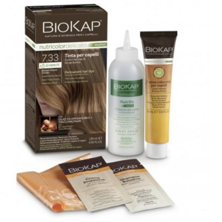 Biokap Nutricolor tinta capelli Rapid Biondo Grano Dorato 7.33