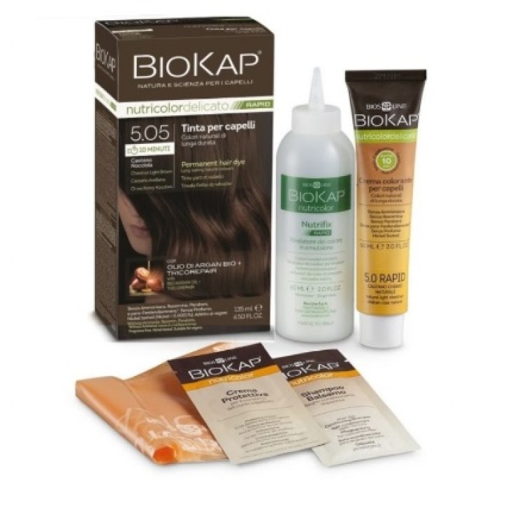 Biokap Nutricolor tinta Capelli RAPID Castano Nocciola 5.05