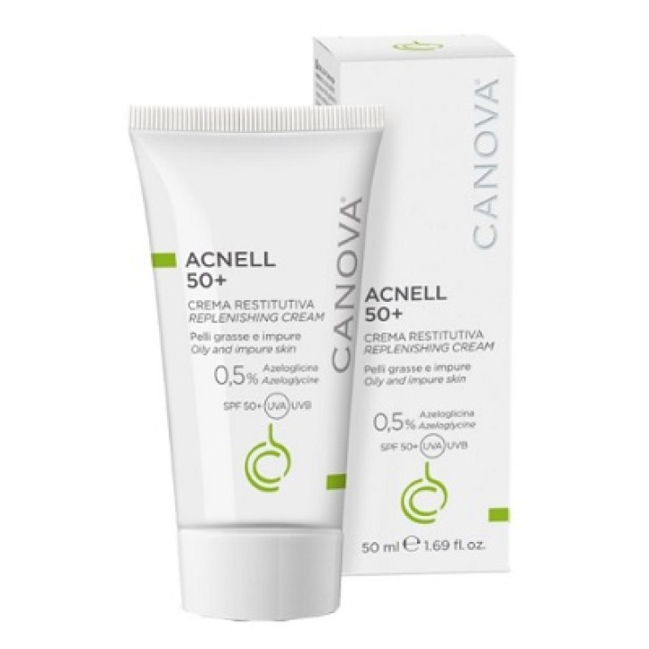 Canova Acnell 50+ crema gel per pelli miste 50 Ml