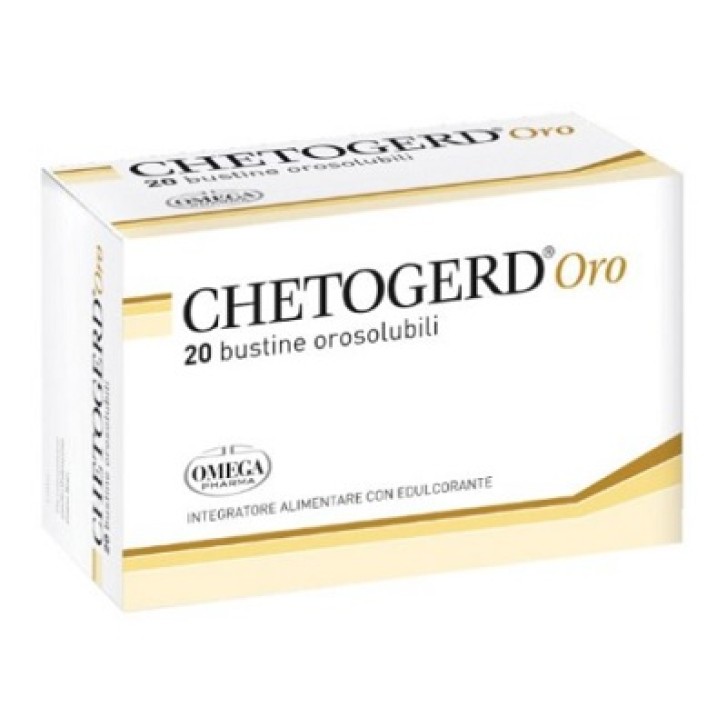 Chetogerd Oro Integratore 20 Bustine