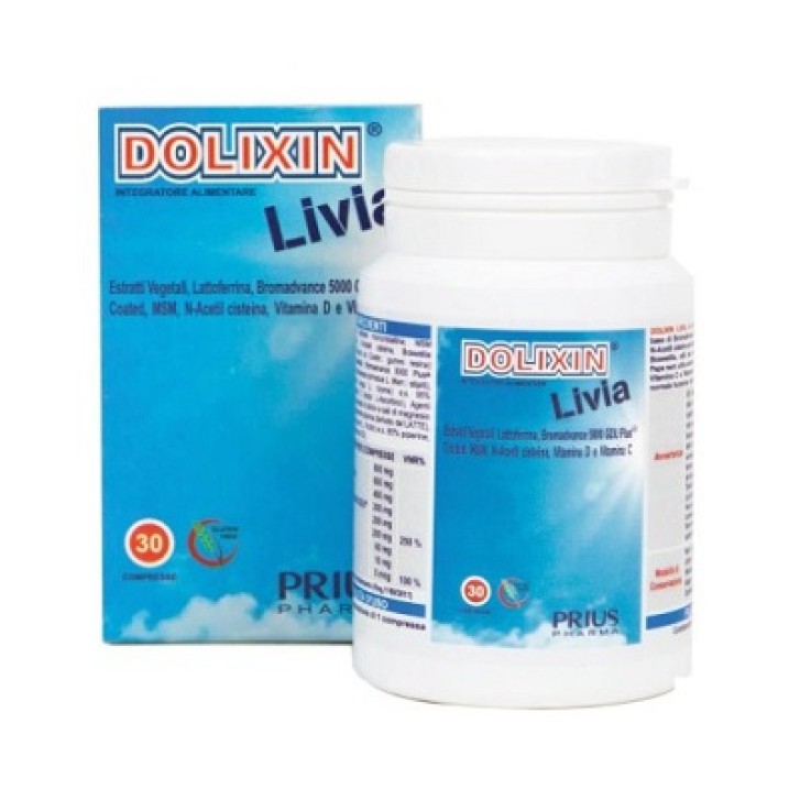 Dolixin Livia integratore a base di curcuma 30 Compresse