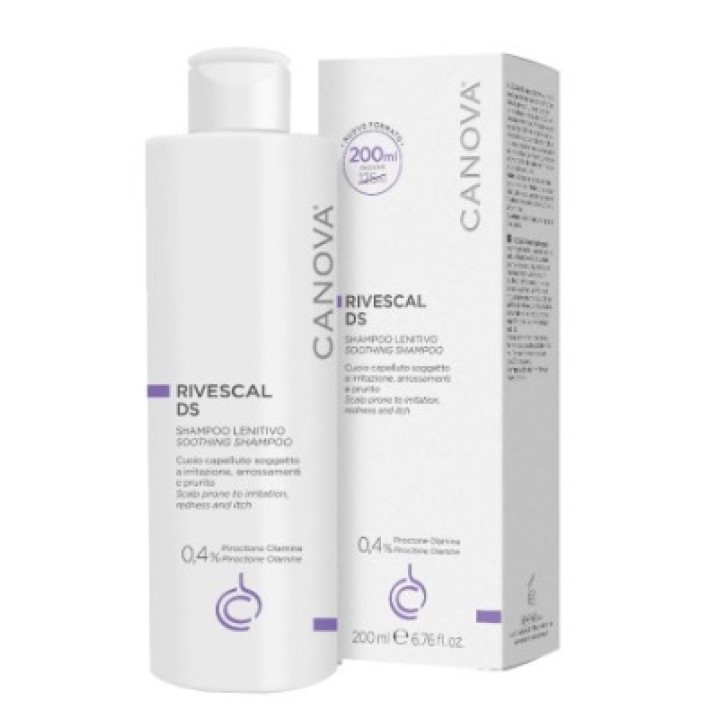 Canova Rivescal DS Shampoo lenitivo dermatite seborroica 200 ml