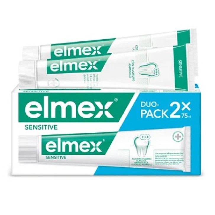 Elmex Sensitive Dentifricio Denti Sensibili 2x75 ml