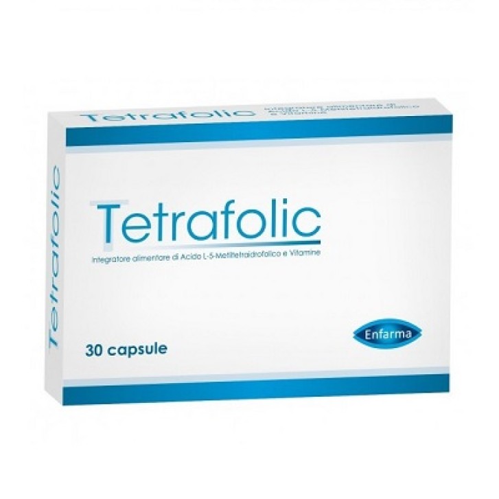 Enfarma Tetrafolic Integratore per le ovaie 30 Capsule