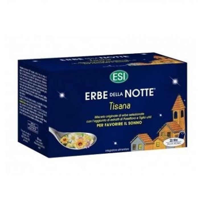 Esi le Erbe della Notte Tisana 20 filtri