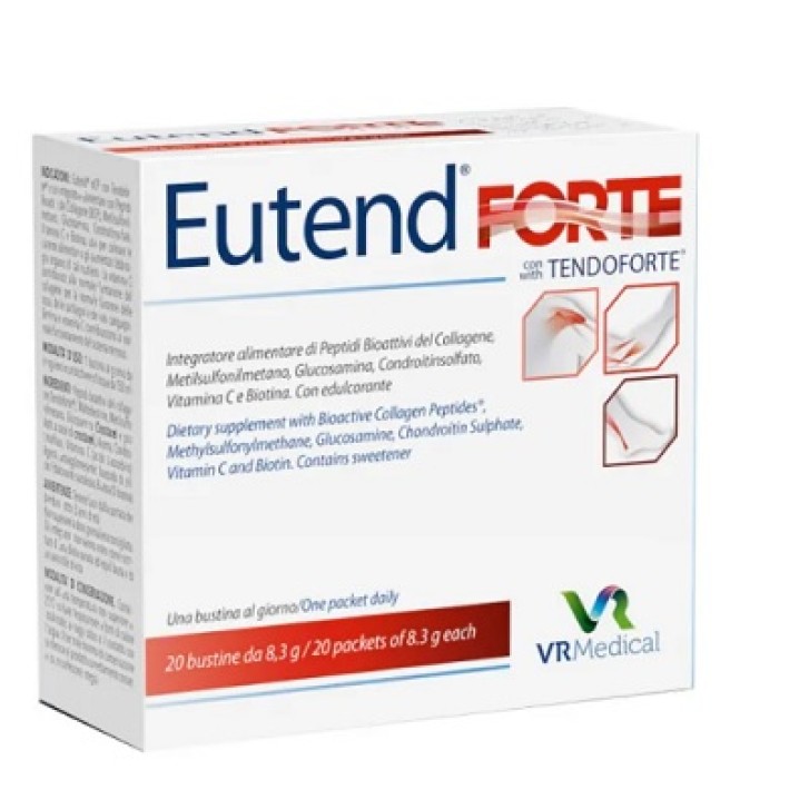 Eutend Forte Tendoforte Integratore per tendiniti 20 bustine