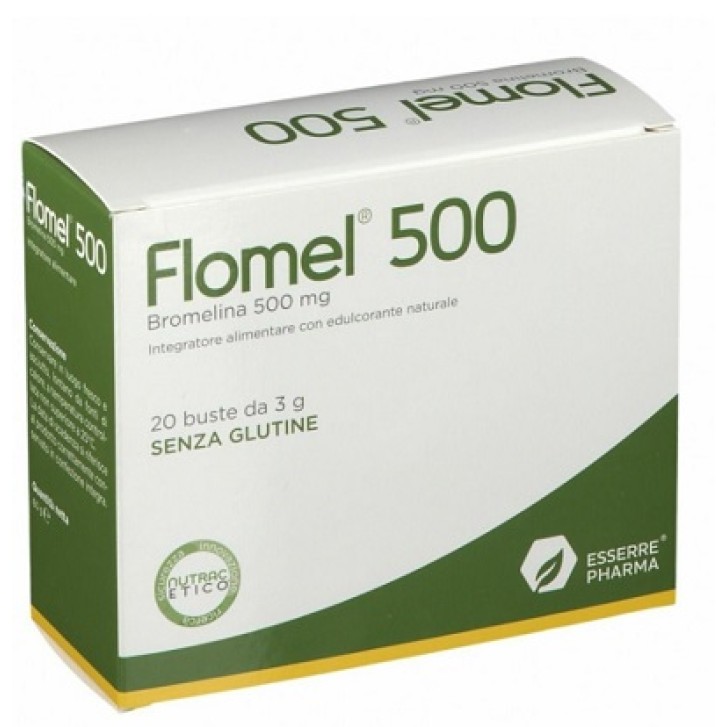 Flomel 500 integratore contro le infiammazioni 20 bustine