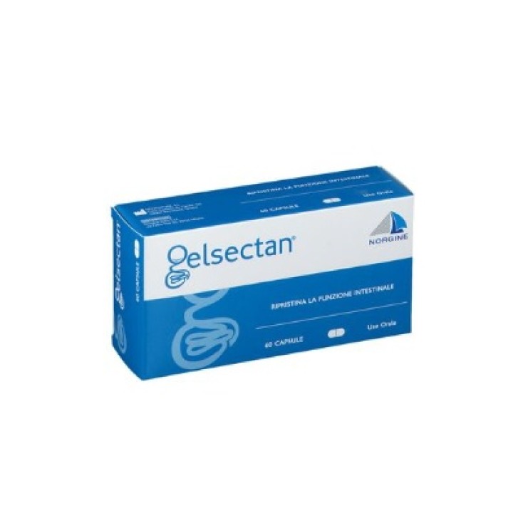 Gelsectan integratore per l'apparato intestinale 60 capsule