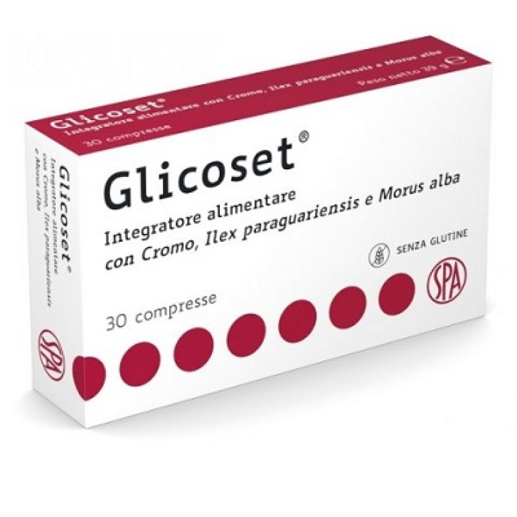 Glicoset integratore a base di cromo 30 compresse