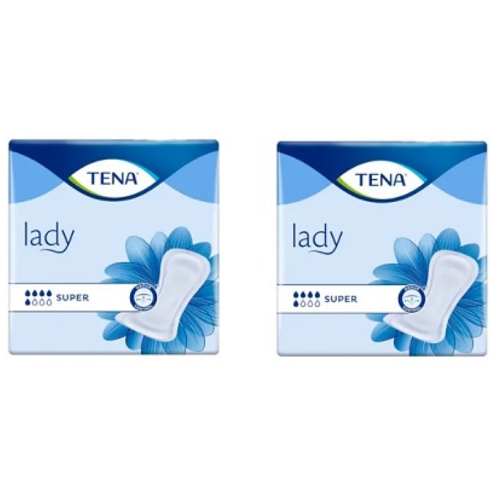 Tena Lady Super Assorbente Incontinenza Leggera 2x15 pezzi