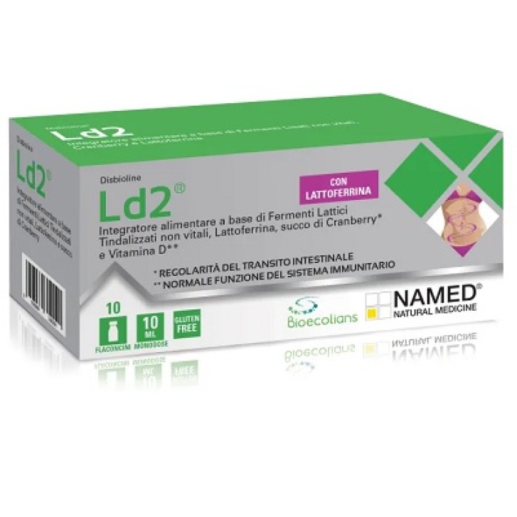 Named DISBIOLINE LD2 integratore alimentare 10 flaconcini