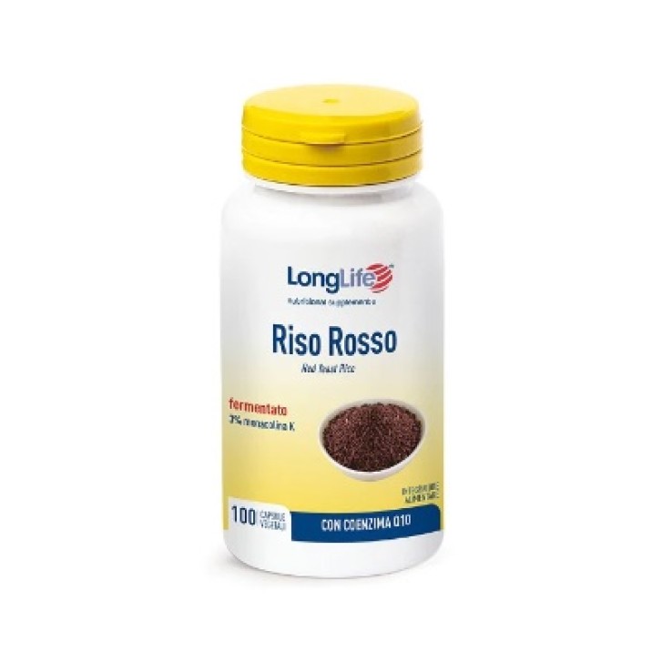 Longlife Riso Rosso Integratore per il colesterolo 100 capsule